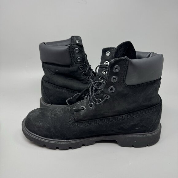 Timberland Premium 6-Inch Waterproof Boot Black  Men’s Size 8M - Picture 2 of 9